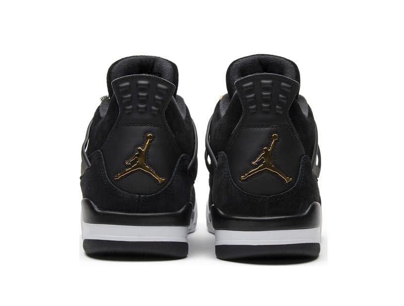 Air Jordan 4 Black gold buckle