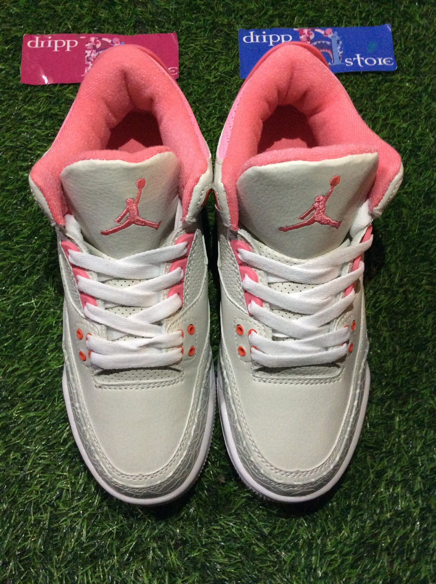 Air Jordan 3 Rust Pink White and pink