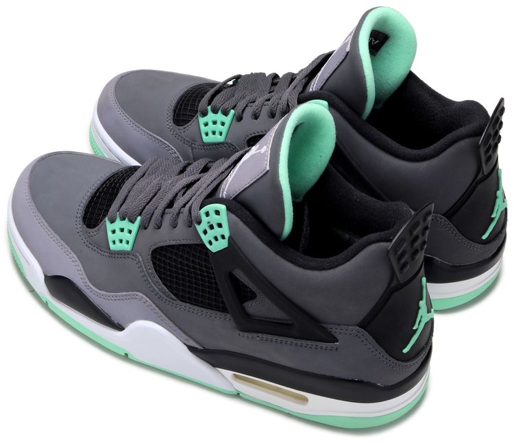 Jordan 4 Retro Green Glow