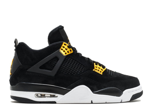 Air Jordan 4 Black gold buckle