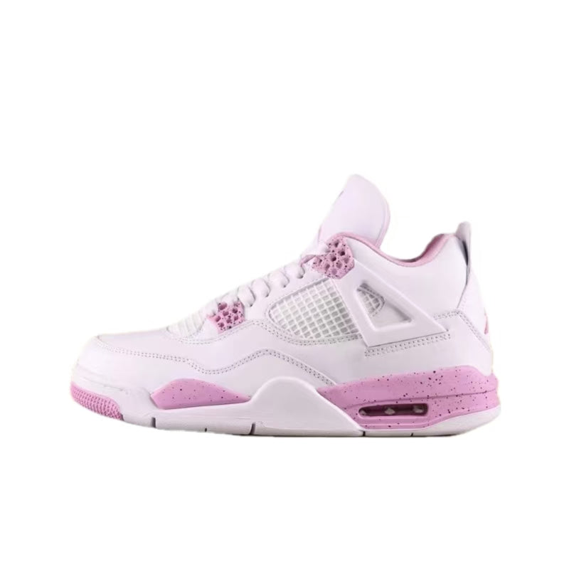 Air Jordan 4 White Pink