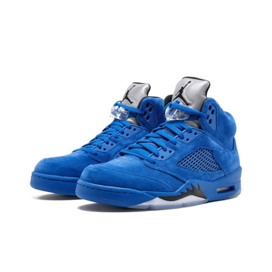 Air Jordan 5 Blue Suede