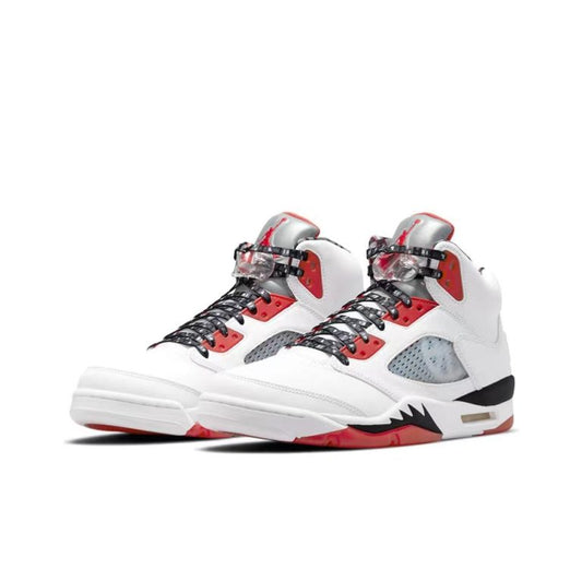 Air Jordan 5 Quai white