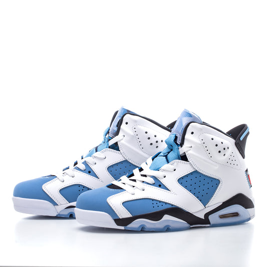 Air Jordan 6 Retro UNC White