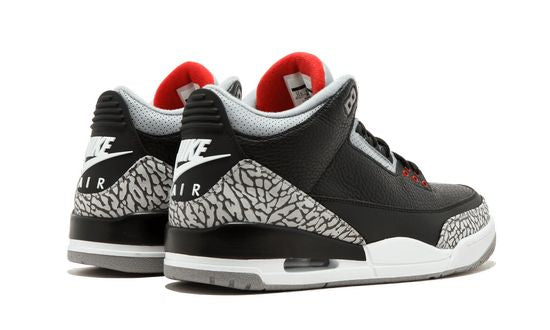 Air Jordans 3 High OG ‘Black Cement’