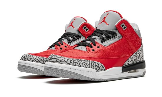 Air Jordans 3 ‘Red Cement’