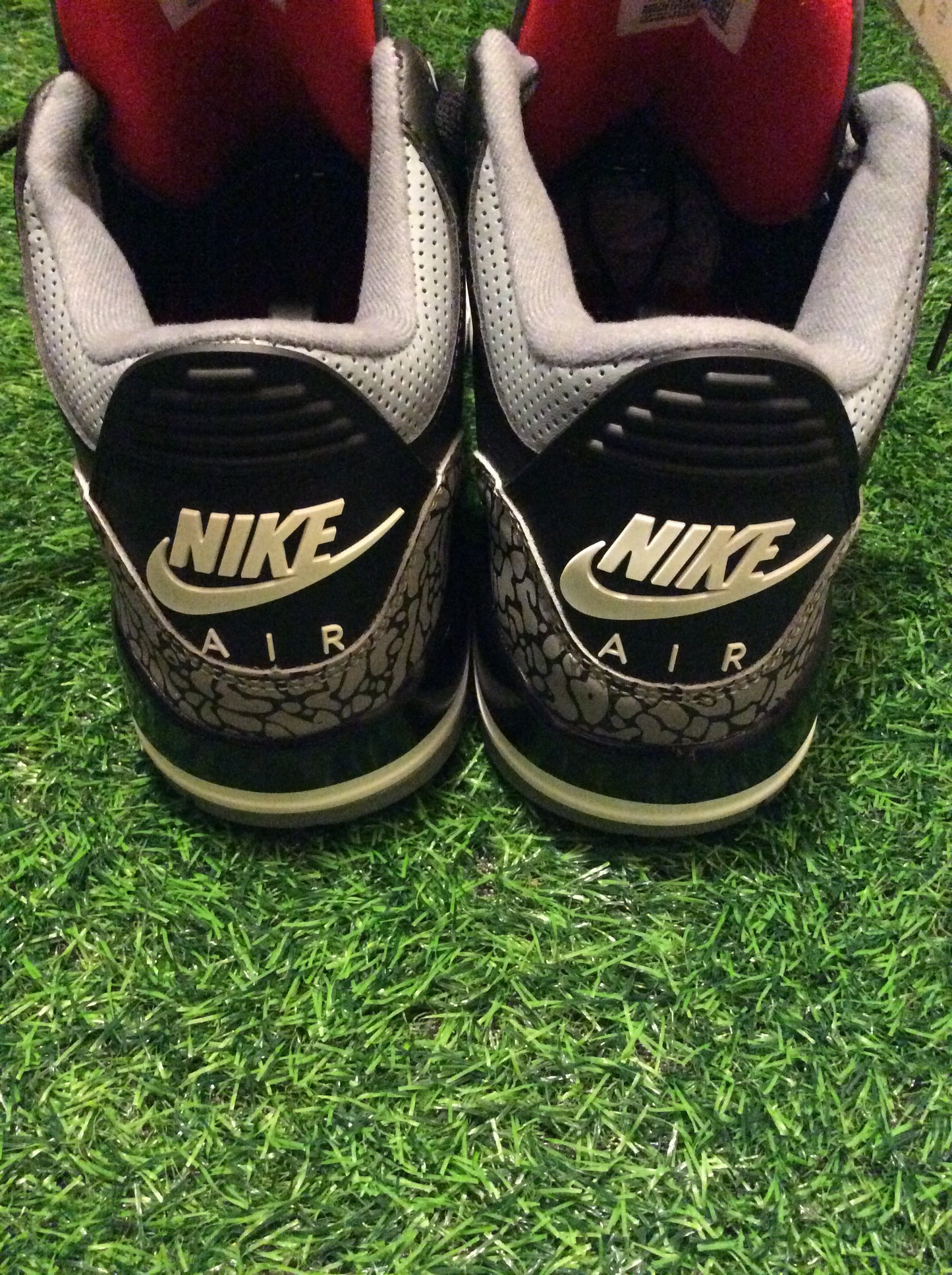 Air Jordans 3 High OG ‘Black Cement’