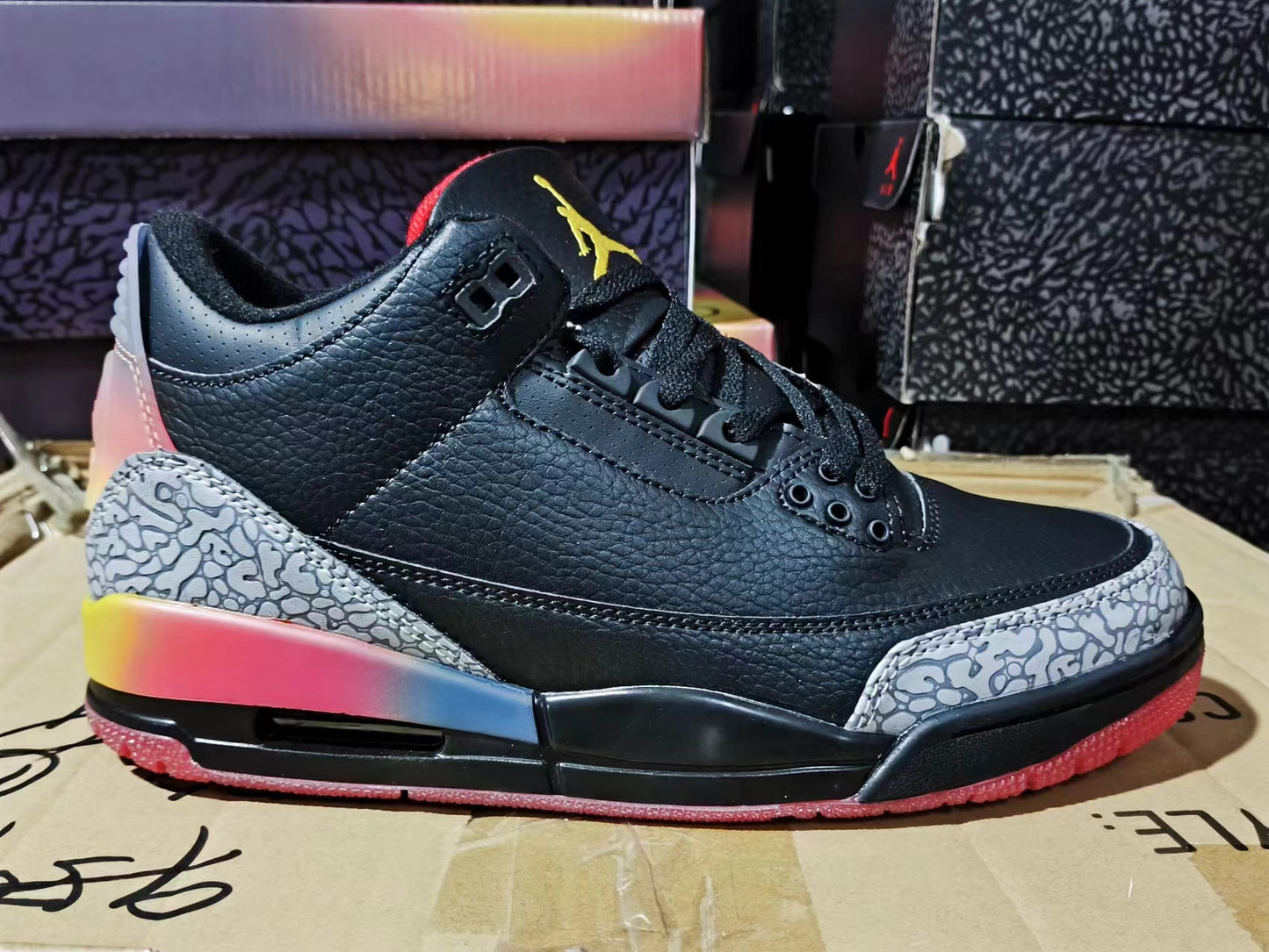 J Balvin x AIR Jordan 3